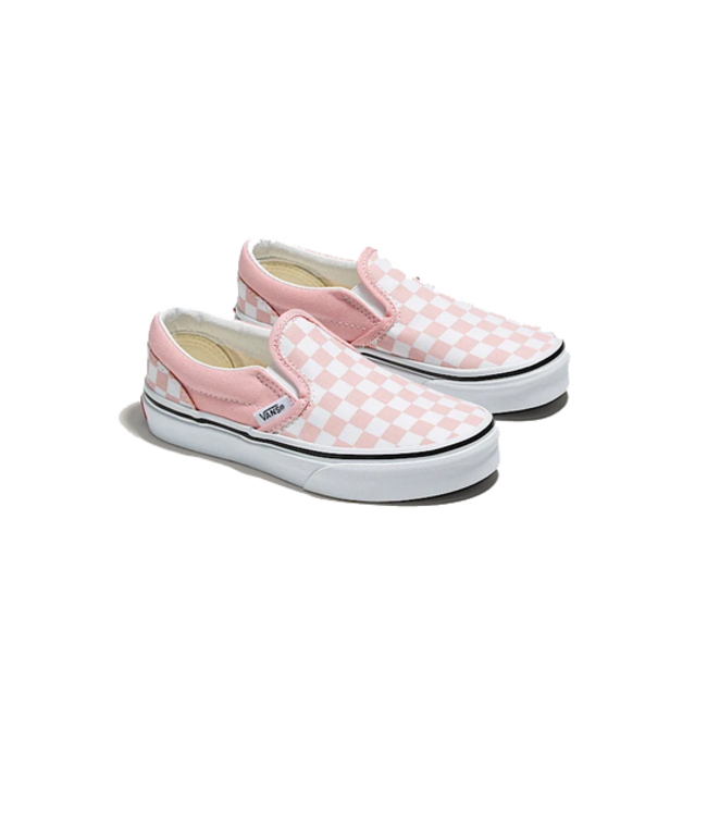 Vans Vans Youth Clasic Slip On Checker Powder Pink VN0A5KXM99H