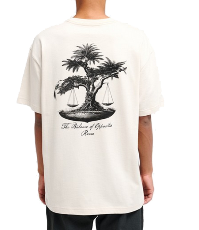 RVCA Mens Balance Tree TShirt Ceramic 23A353607