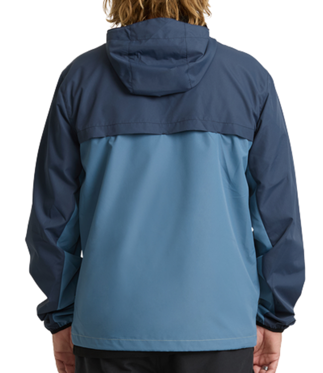 Billabong Billabong Mens Timberwood Windbreaker Blue Graphite