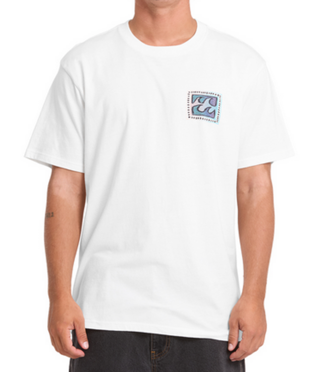 Billabong Billabong Mens Crayon Wave Premium TShirt BL001981M
