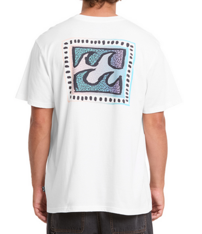 Billabong Billabong Mens Crayon Wave Premium TShirt BL001981M