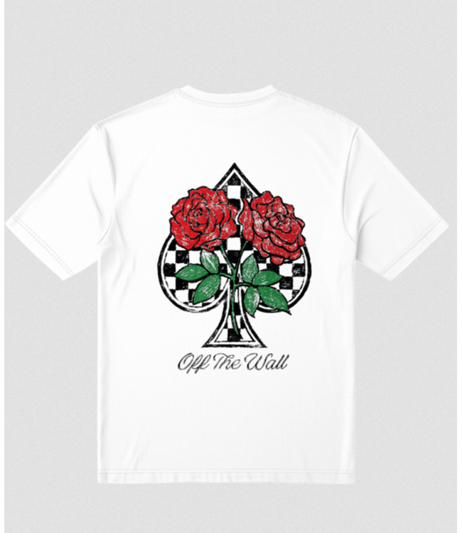Vans Vans Mens The Painted Rose Tshirt White VN000WV1WHT1