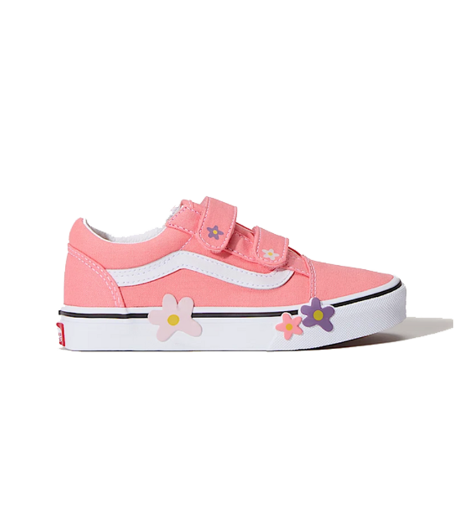 Vans Vans Youth Old Skool V Flower Blush Pink VN000Z6HGSB1