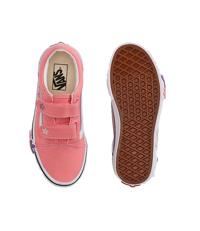 Vans Vans Youth Old Skool V Flower Blush Pink VN000Z6HGSB1