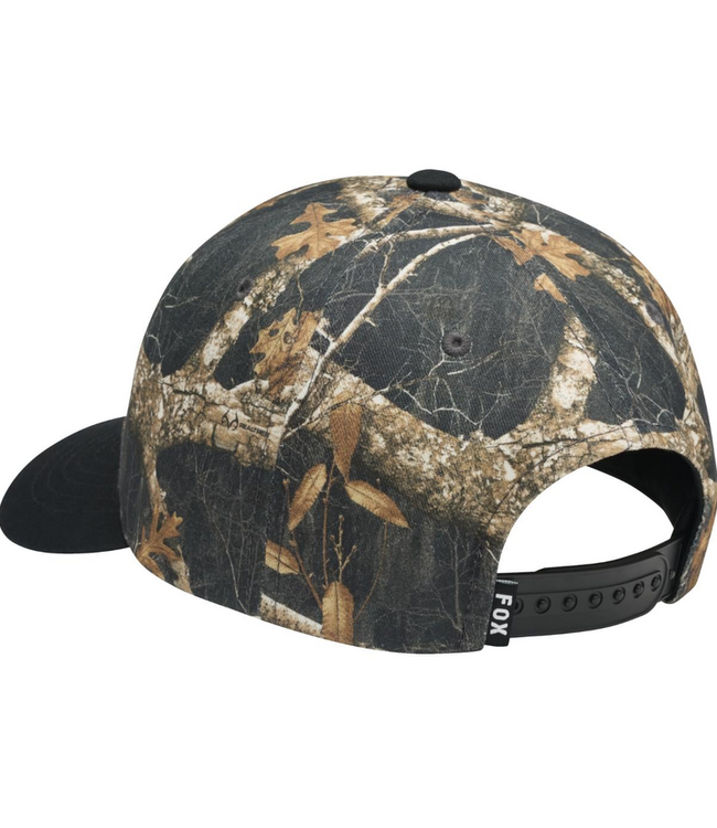 Fox Fox Mens Real Tree Subframe Snapback Hat Black Multi 41913 A20