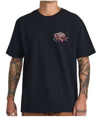RVCA Mens Bengal Supply Tshirt Black 23A353601