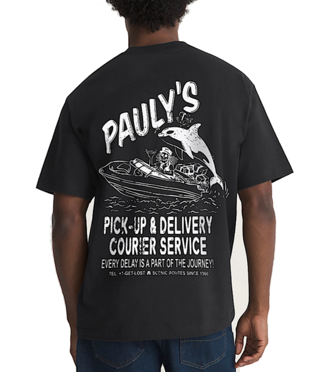 Vans Vans Mens Pauly's Delivery Tee Black VN000X27BLK1