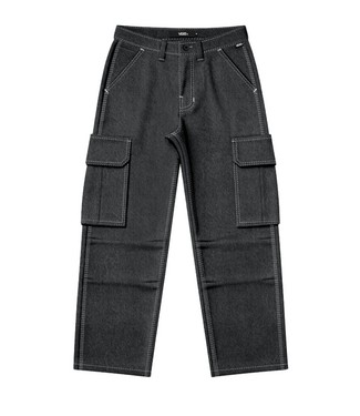 Vans Vans Mens Para Baggy Denim Cargo Pant Wahed Black VN000U42EMQ1