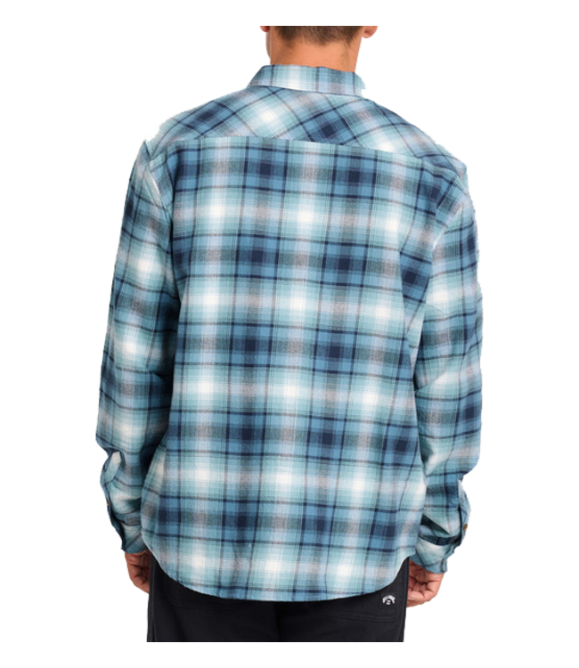 Billabong Billabong  Mens Coastline Flannel China Blu BL000837M