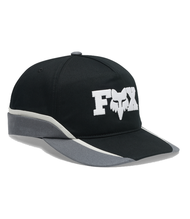 Fox Fox Mens F Head X Snapback Hat BLK 40409 001