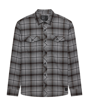 Fox Fox Mens Survivalist Core Flannel LS GRY 40982 172