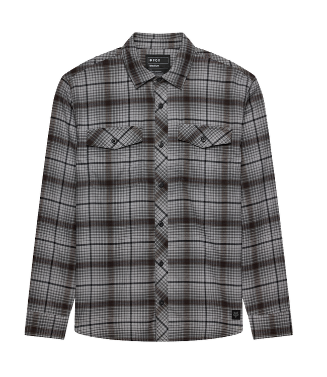 Fox Fox Mens Survivalist Core Flannel LS GRY 40982 172