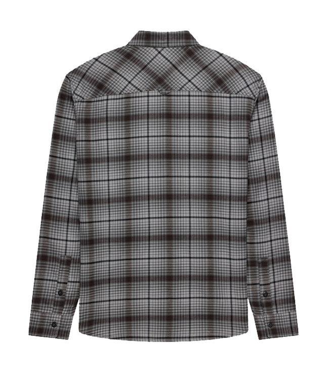 Fox Fox Mens Survivalist Core Flannel LS GRY 40982 172