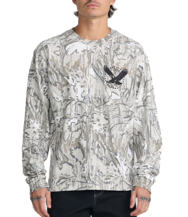 Rvca Mens Vulture Culture Camo Tee 23A364607