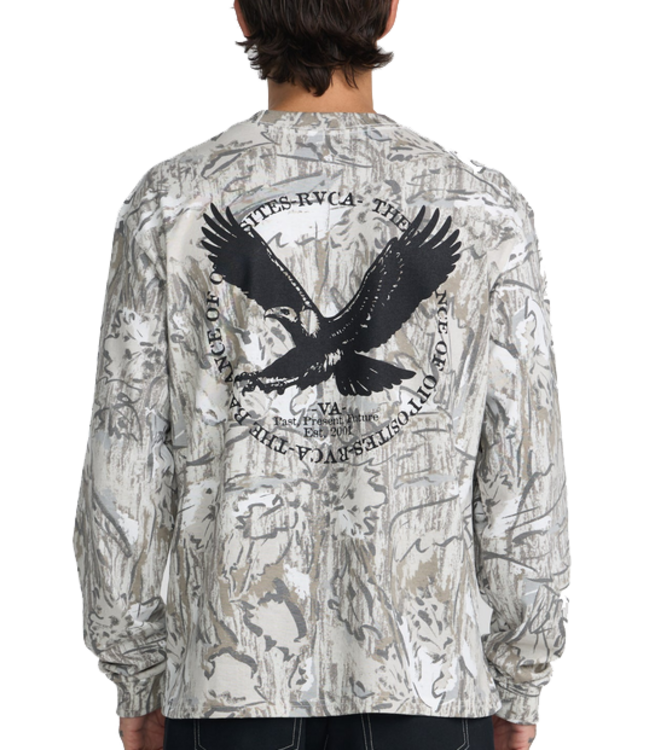 Rvca Mens Vulture Culture Camo Tee 23A364607