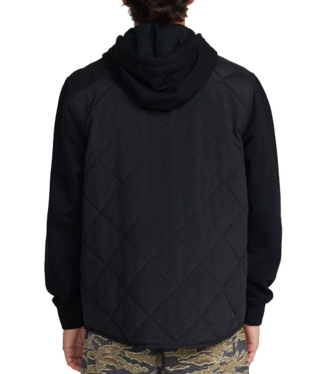Rvca Mens Warner Puffer Jacket Blk 23A173608