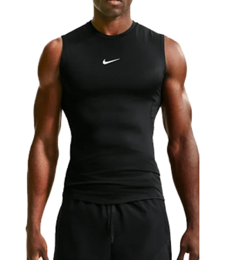 nike Nike Mens Dri-FIT Tight Sleeveless Top Blk  FB7914 010