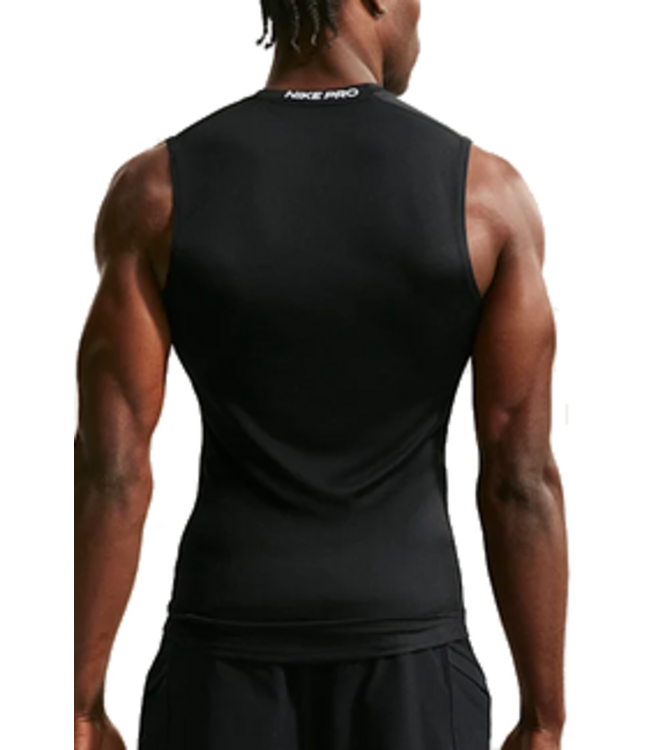 nike Nike Mens Dri-FIT Tight Sleeveless Top Blk  FB7914 010