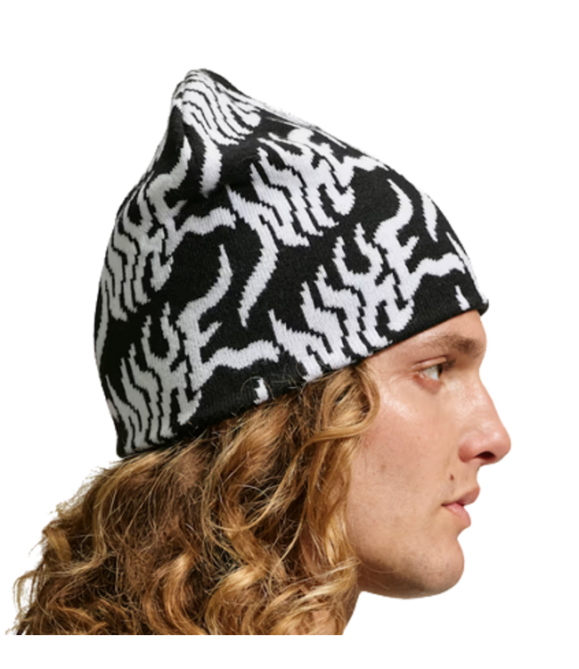 nike Nike Peak  Uncuffed Graphic Beanie IQ4184 010