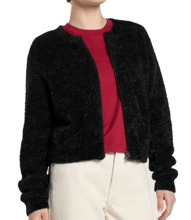 Vans Vans Puttin On The Glitz Cardigan Blk VN000ZXMBLK1