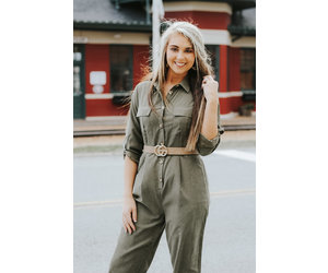 olive jumpsuit