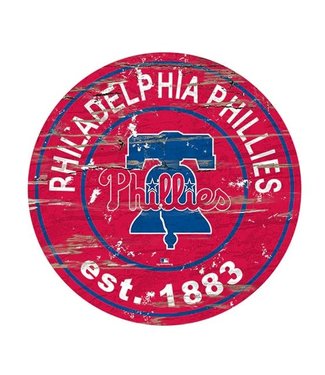 NFL Round Distressed Sign: Philadelphia Eagles