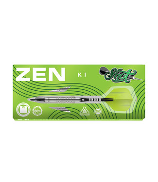 SHOT SHOT Zen Ki SOFT Tip Dart Set- 80% Tungsten - 18gm