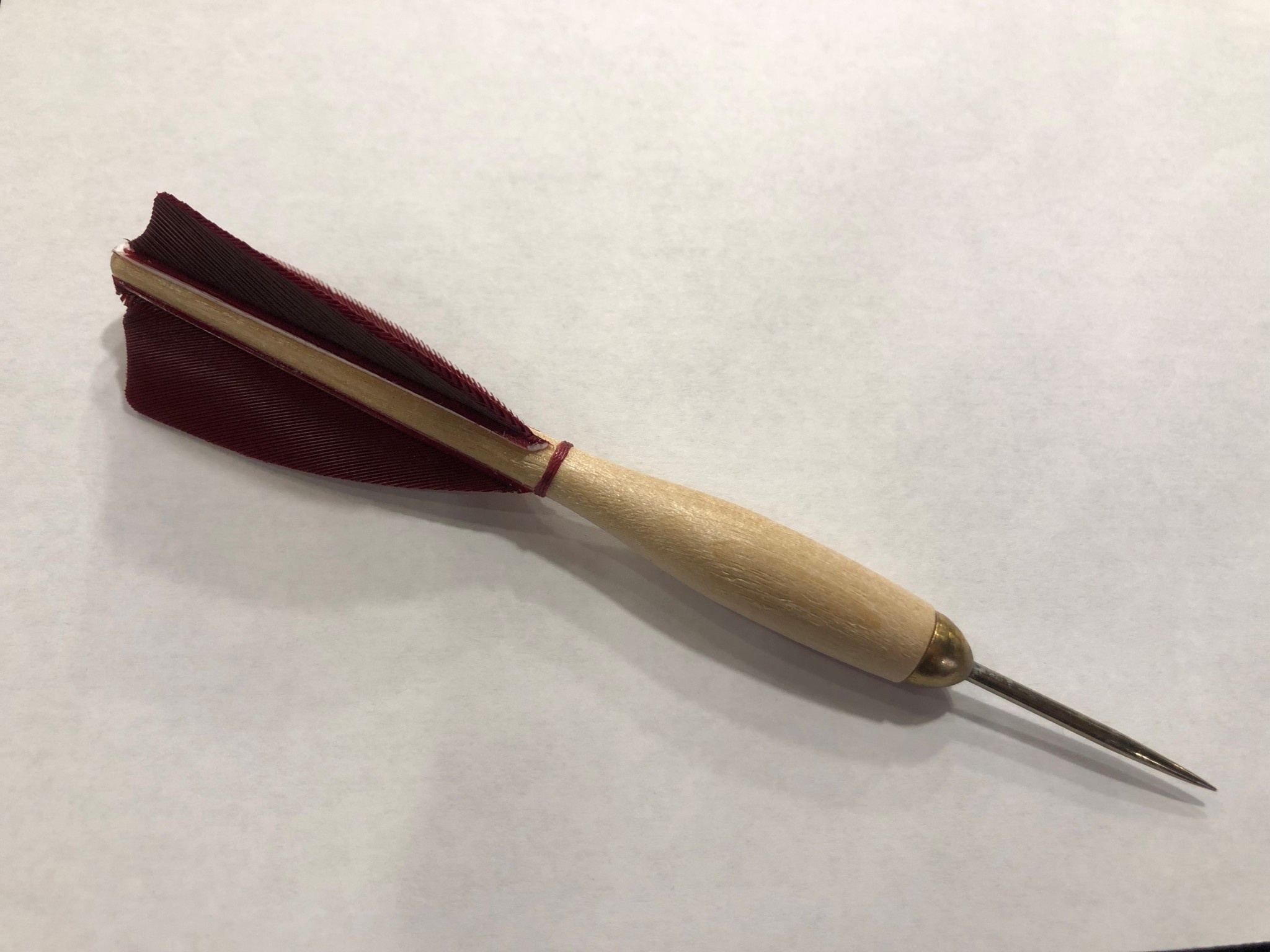 American Pro Dart APD Apex Style Darts Dark Red (Burgandy) 12 pack No.1