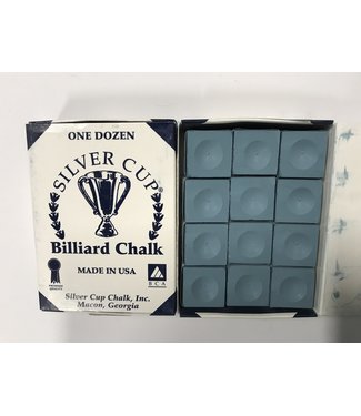 SILVER CUP Silver Cup Chalk Powder Blue Box of 12