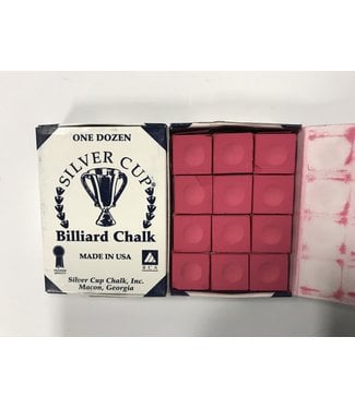 SILVER CUP Silver Cup Chalk Red Box of 12