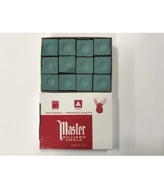 Master Master Chalk Dark Green Box of 12