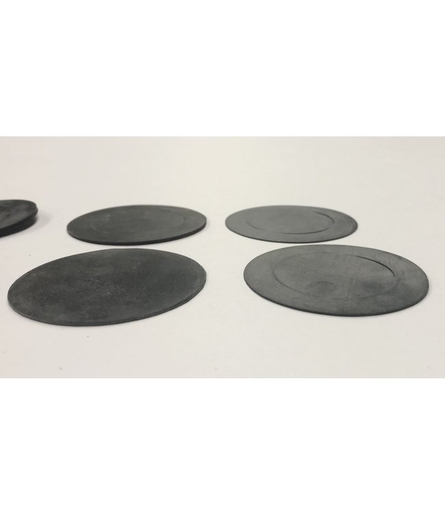 Set of 8 Rubber Pool Table Shims Assorted Sizes RR Games