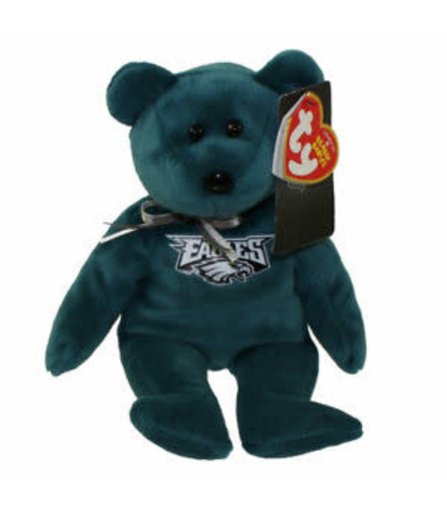 Philadelphia Eagles Beanie Baby Bear 8” Plush