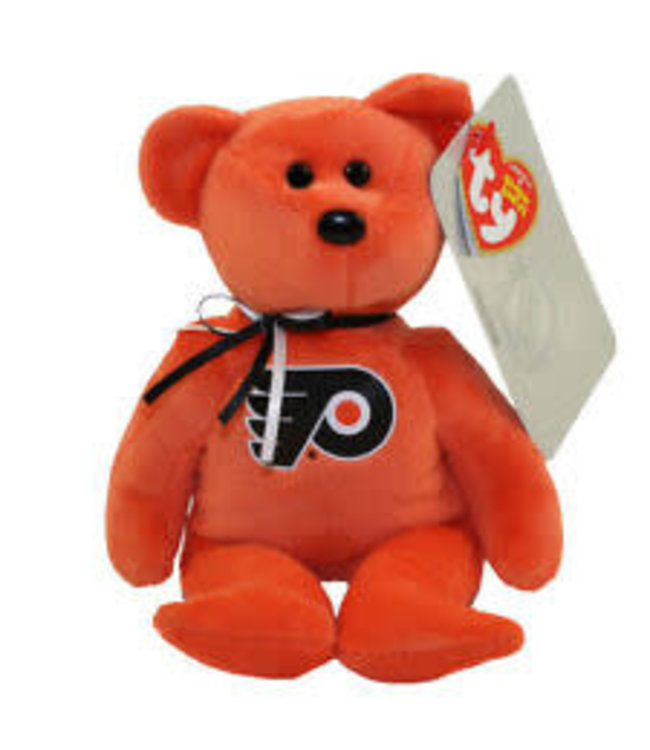 Philadelphia Flyers Sports Beanie Baby Bear 8” Plush