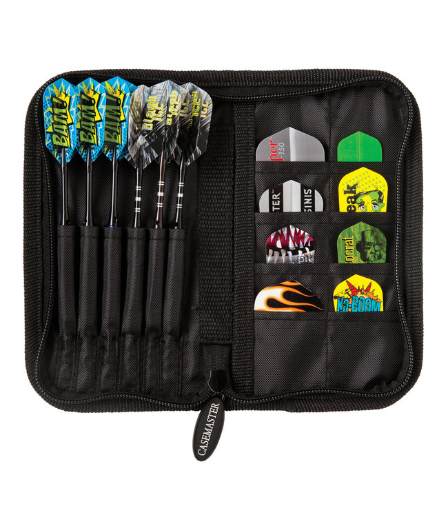 Casemaster Black Deluxe Dart Case 36080201 RR Games