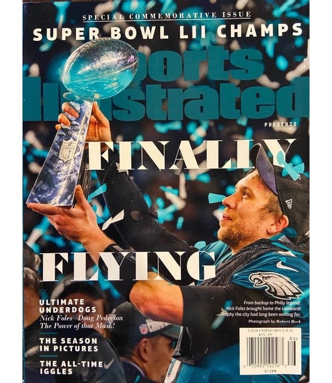 Philadelphia Eagles SBLII Champs Sports Illustrated Magazine Foles