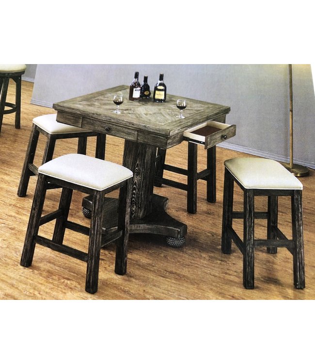 pub game table and chairs