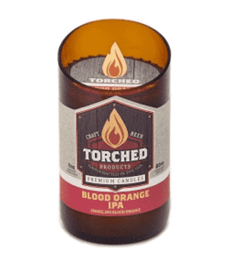 Torched Bomber Candle - Blood Orange IPA 11oz