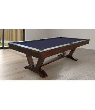 C.L. Bailey Skylar Pool Table - Warm Chestnut