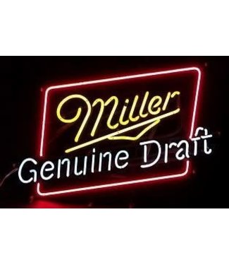 Miller Genuine Draft Neon Sign