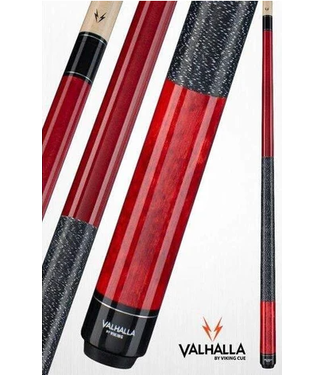 valhalla Valhalla VA114 Red Cue Stick w/ Linen Wrap