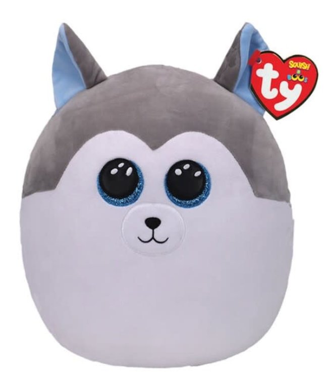 TY Squish Slush the Husky Plush Dog Super Soft Stuffed Animal - RR Games