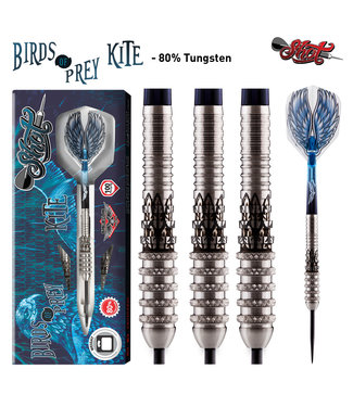 SHOT Birds of Prey Kite 1 Series Steel Tip Dart - 80% TUNGSTEN - 23gm