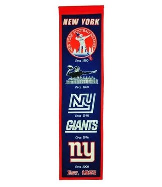 NY Giants Heritage Banner 44033