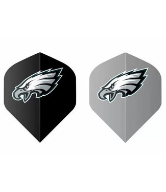 NFL Eagles Flight Set - 1 set of 3 Black or Gray Dart Flights