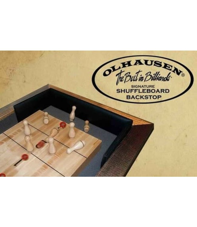 OLHAUSEN SHUFFLEBOARD BACKSTOP 20" RR Games