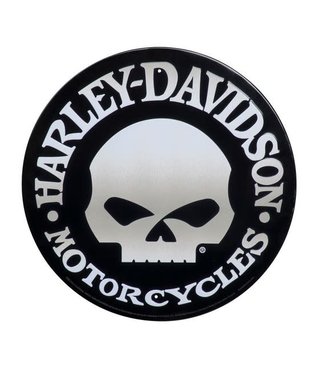 HARLEY DAVIDSON H-D Harley Davidson Skull Tin Sign