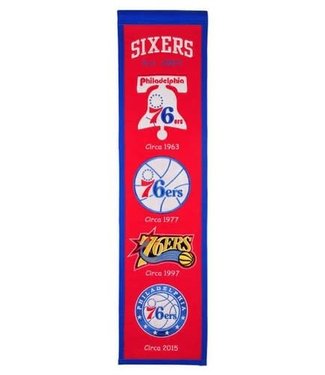 Philadelphia 76ers Heritage Banner 48007