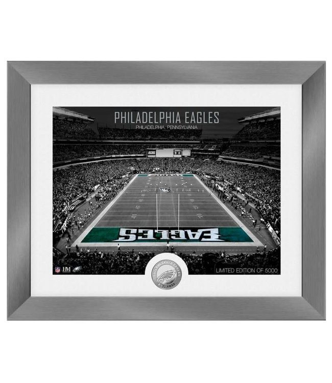 Highland Mint Philadelphia Eagles 13 x 13 Super Bowl LII Ticket  Collection Photo Mint