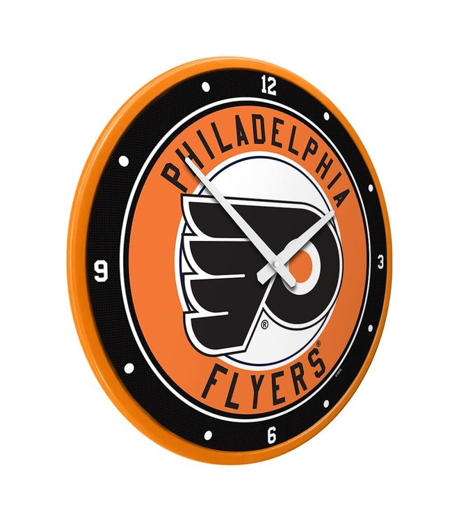 The Fan-Brand NHPHL-510-01 Philadelphia Flyers Modern Disc Wall Clock